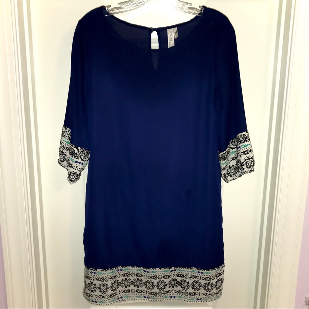 🌵 Navy Shift Dress